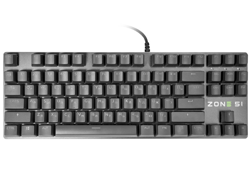 Клавиатура Zone 51 Adamant TKL Z51-ADM-BK - фото
