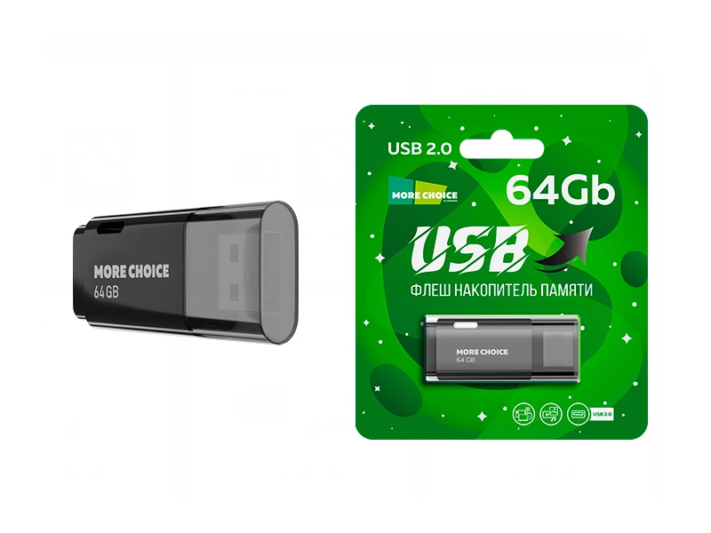 USB Flash Drive 64Gb - More Choice MF64 4610196405167 - фото
