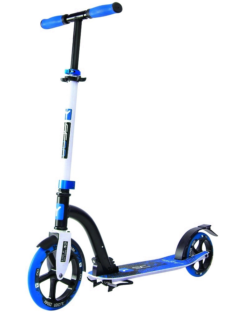 Самокат Y-SCOO RT 230 Slicker New Technology Blue - фото