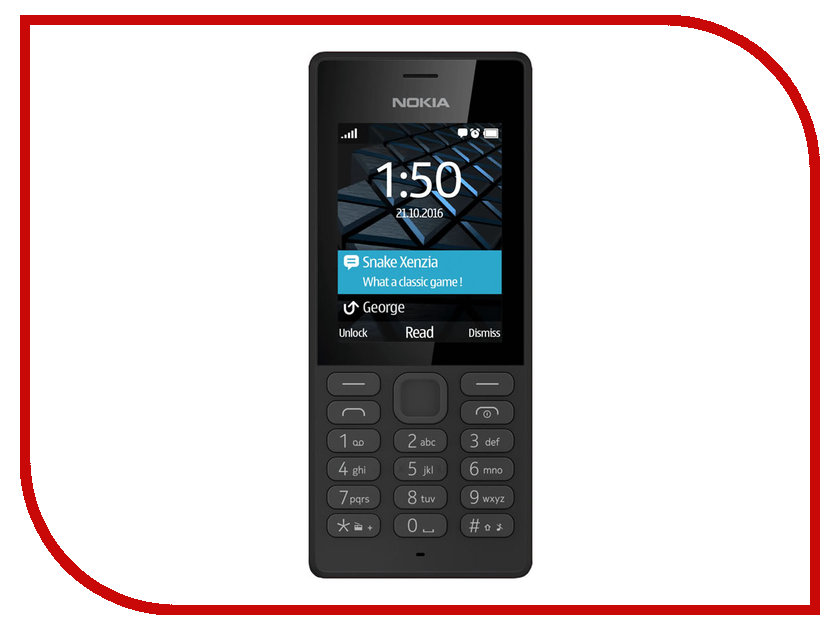 Сотовый телефон Nokia 150 Dual Sim Black - фото