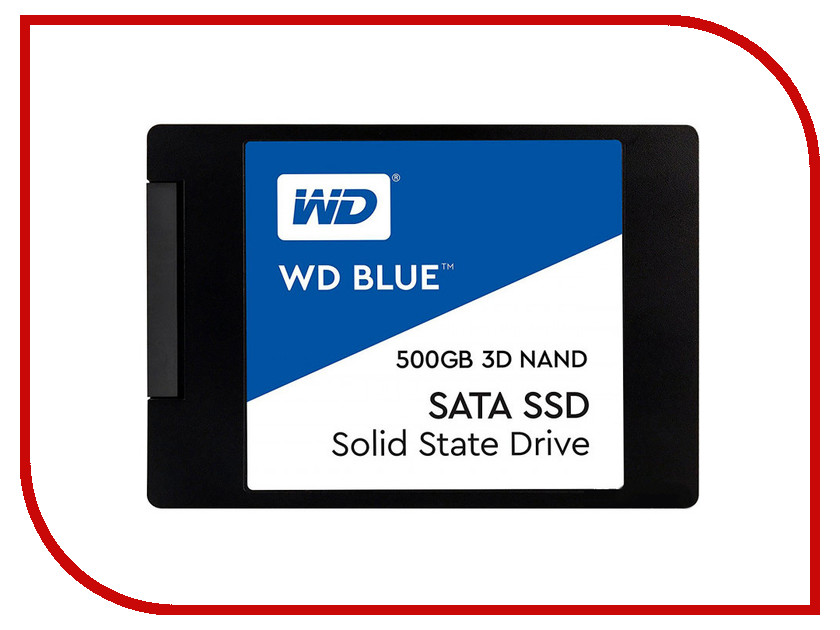 Жесткий диск 500Gb - Western Digital WDS500G2B0A - фото