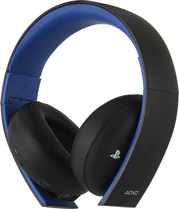 Гарнитура Sony Gold Wireless Stereo Headset Jet Black для Playstation 4