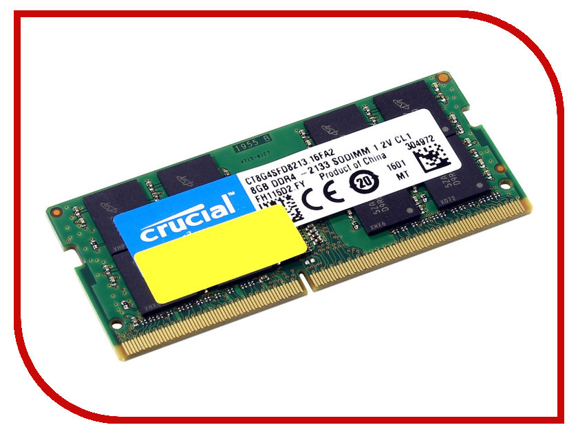 Crucial 8gb ddr4 2133. Ddr4 so-DIMM 2133. Оперативная память crucial 8 ГБ. Crucial 8 ГБ ddr4 2133 МГЦ SODIMM cl15 ct8g4sfd8213.