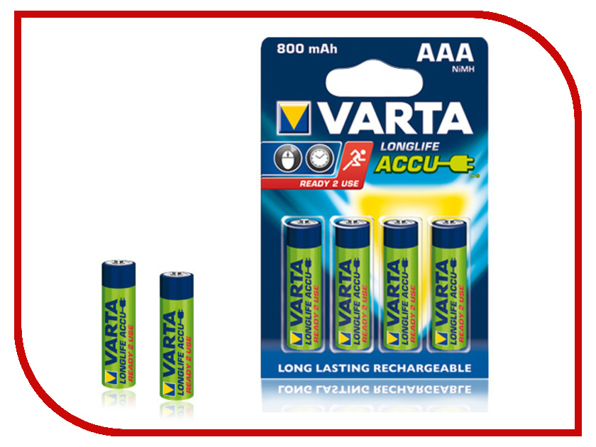 Аккумулятор aaa. Аккумулятор Varta AAA 800 Mah. Аккумулятор Varta Longlife Accu AA 2100 МАЧ bl2 (20). Varta Rechargeable Power Accu 2500 Mah. Varta аккумулятор AAA К-Т 2шт 800mah
