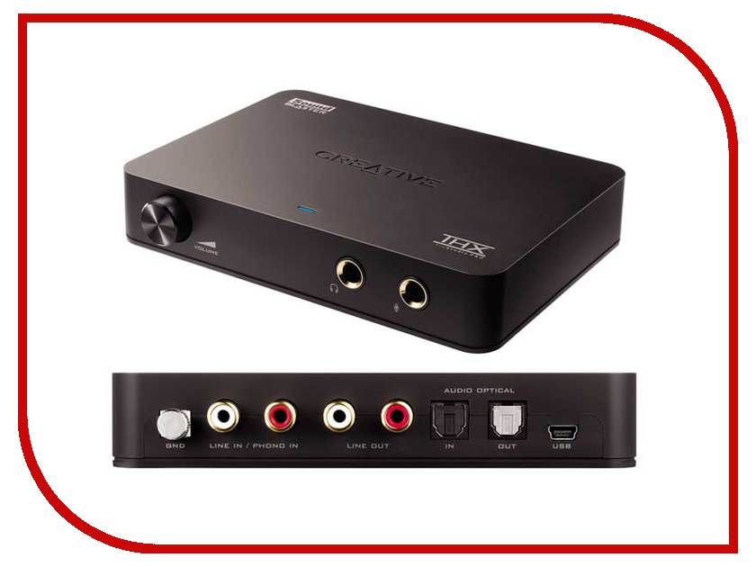 Внешняя звуковая карта creative sound blaster x5