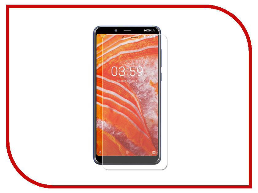 Red line tempered glass