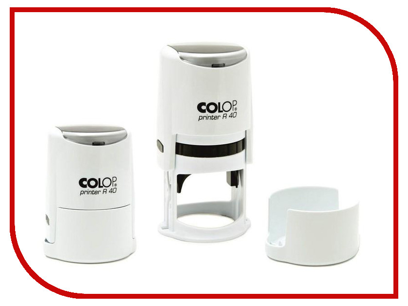 Colop printer c20 set. Colop printer r40 белый.