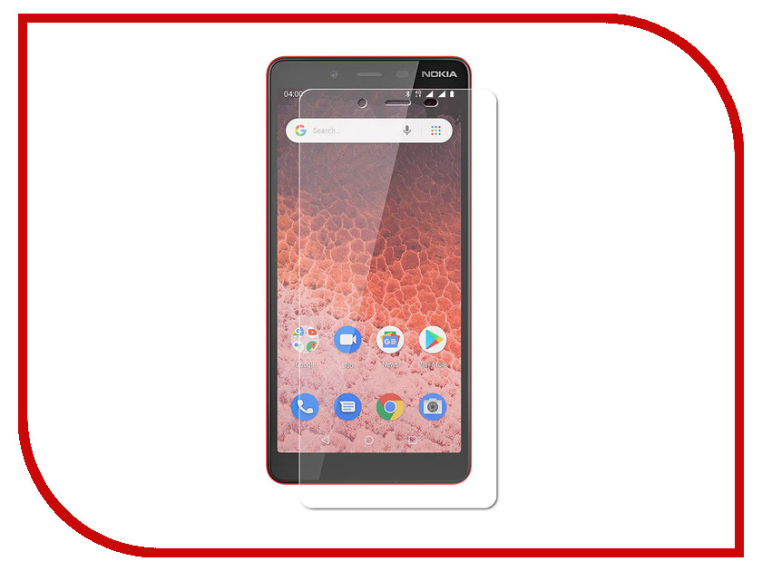 Red line tempered glass