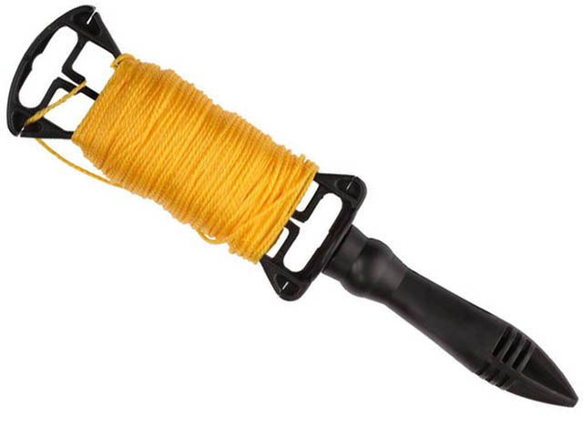 шнур для строительных работ. Stayer. шнур строительный на катушке 100м. шнур для строительных работ. шнур строительный (капрон)100м.