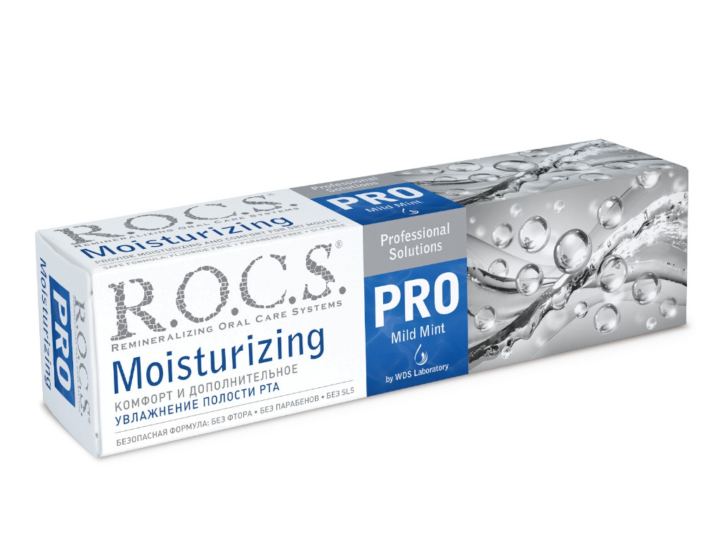 R o c. Зубная паста Рокс увлажняющая. Зубная паста r.o.c.s. Pro Moisturizing. Рокс r.o.c.s. Proз/п Moisturizing. Увлажняющая", 135 гр. Rocs зубная паста Pro Moisturizing увлажняющая 135г.