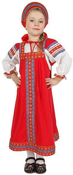 Русский Народный Костюм Для Девочки Фото