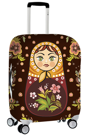 Чемоданы матрешка bergwon family. Матрешка кейсы. Чехол на чемодан матрешка. Чехол на чемодан матрешка. Матрешка кейсы.