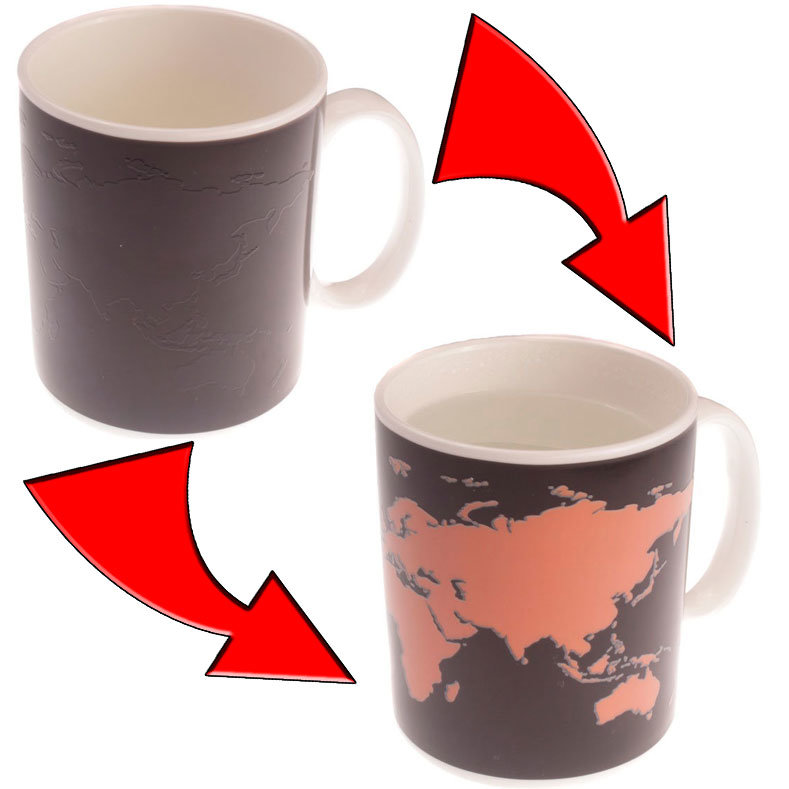 Кружки которые меняют рисунок при нагревании