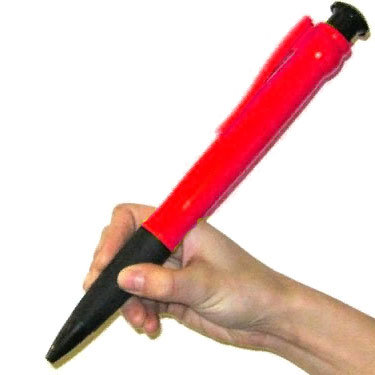 Огромная шариковая ручка. Ручка 28 см. Арт. Большая ручка. 5 см шариковая синяя.