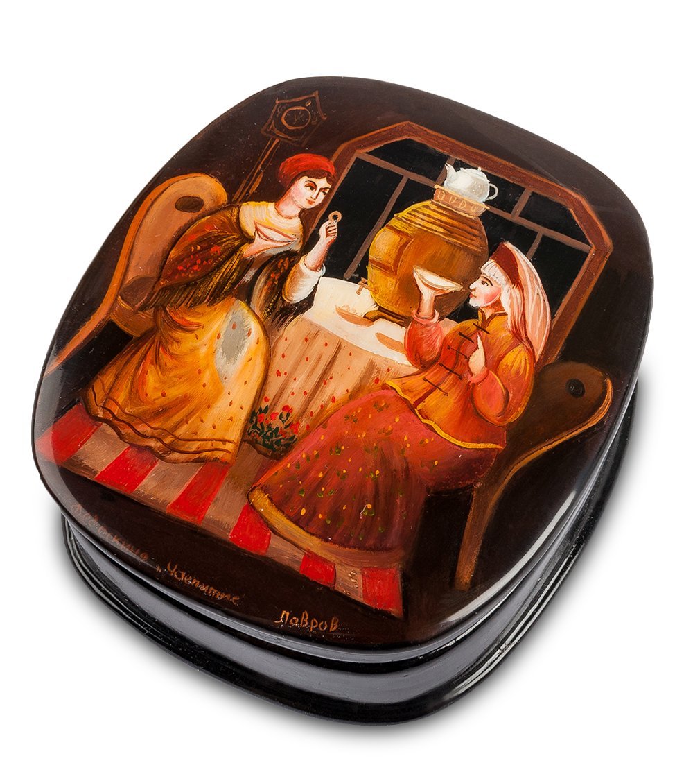 Шкатулка федоскино лаковая миниатюра. Шкатулка осень федоскино. Федоскинские шкатулки тройка. Шкатулка лето федоскино. Шкатулки из папье-маше федоскино.