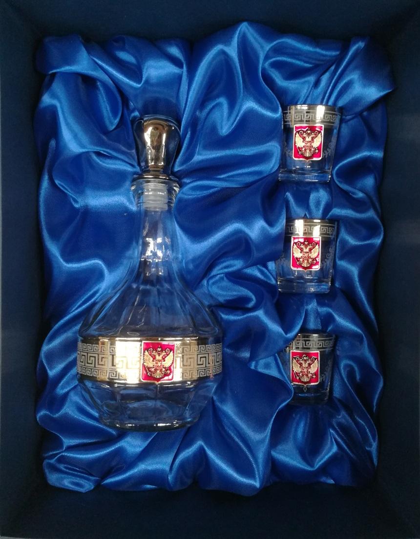 Набор для водки с графином Монарх - фото