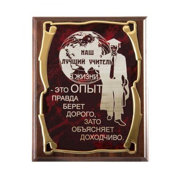 Самый лучший учитель это жизнь. Плакетка наградная. Плакетка для учителя. Плакетка лучшему учителю. Плакетка наградная учителю.