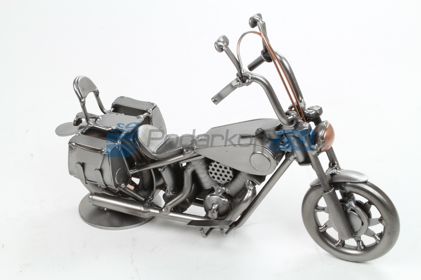 Статуэтка из металла Мотоцикл - фото