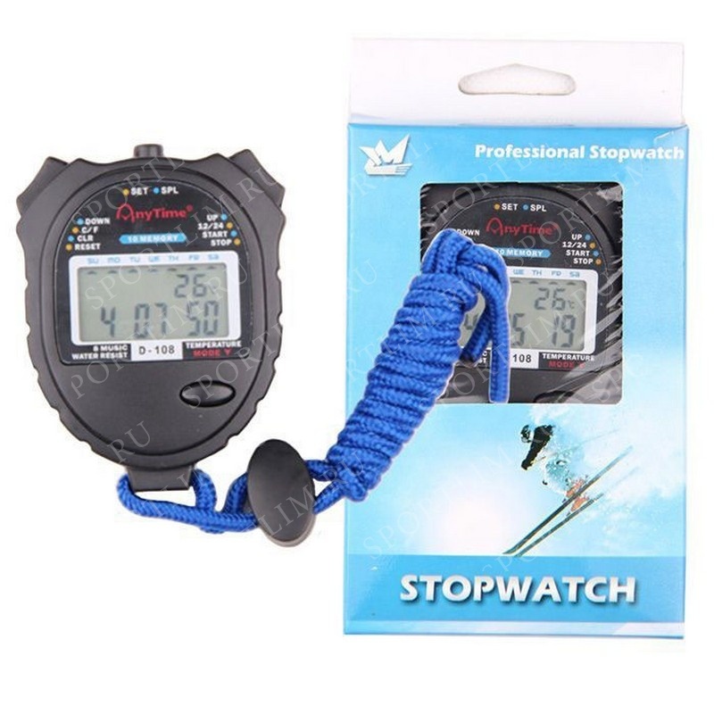 Секундомер электронный "ANYTIME -D-108" H10220 7943076 купить в Москве ...