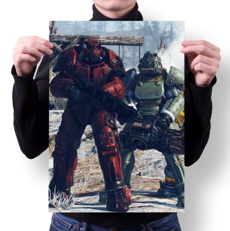 Плакат Fallout, Фоллаут №2 8632227 купить в Москве: цены и отзывы