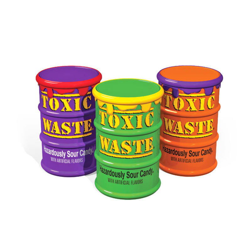 Кислые конфеты Toxic waste