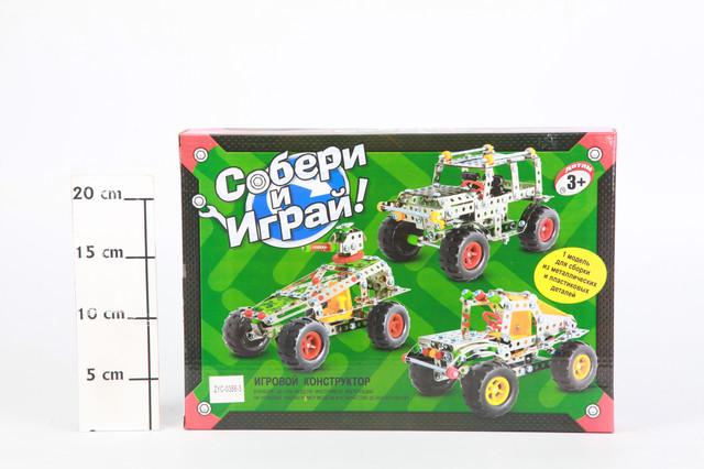 Конструктор металлический Джип Собери и играй 35*4, 5*24 см 5113140 ...