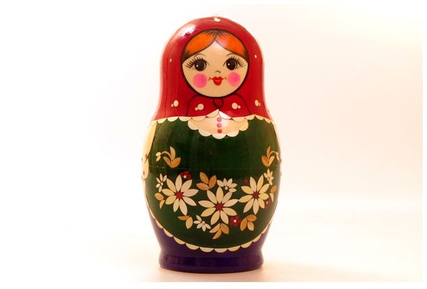 Вятская матрешка рисунок