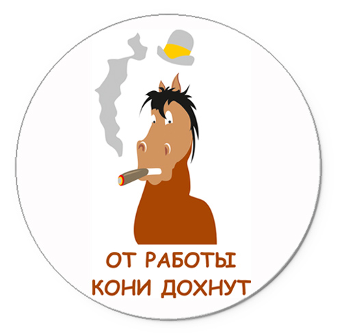 Картинка с лошадью про работу