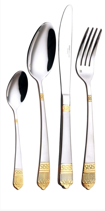 Bekker deluxe 18/10 набор столовых приборов. серебро. набор столовых приборов из 25 предметов bekker. столовые приборы bekker. столовые приборы bekker.