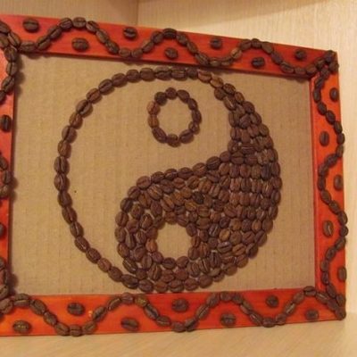 Картины из кофе